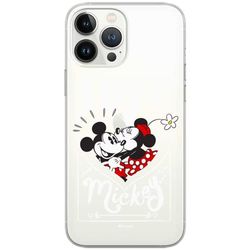 ERT GROUP mobiltelefonfodral för Samsung A11 / M11 originalt och officiellt licensierat Disney mönster Mickey & Minnie 002 optimalt anpassad till formen på mobiltelefonen, gedeeltelijk transparant