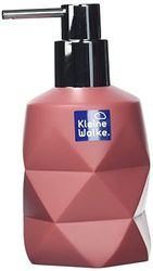 Kleine Wolke Crackle Dispensador de jabón, Resina, Palisandro, 8 x 17 cm