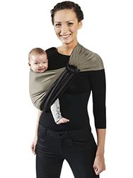 Varje porte Mon Bébé handduk utan slinga, antracit/iris