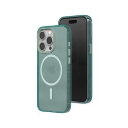 RhinoShield JellyTint MagSafe-kompatibelt transparent skyddsfodral med färg för [iPhone 15 Pro Max] | Överlägsen magnetisk kraft, överträffar militärstandarder, reptålig och stötsäker – rökgrön