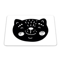 Bonamaison, Rectangle Pop Art Digital Printed Mouse Pad, Non-Slip Base, for Office and Home, Size: 22 x 18 cm