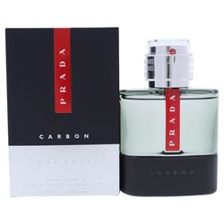 Prada Luna Rossa Carbon Homme/Man Eau de Toilette Spray, per stuk verpakt (1 x 50 ml)