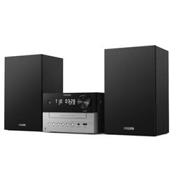 Philips TAM3505M2 Hi FI Micro System, Bluetooth, CD Player, USB, FM Radio and Auracast Dab, 85% Post-Consumer Recycled Materials