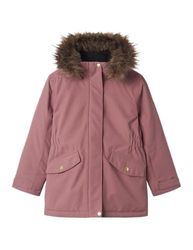 NAME IT NKFSNOW10 Ski Jacket Solid FO Noos Giacca da Neve, Grape Shake, 158 Bambina