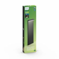 Philips myGarden 1648693P0 Luz de estrada de 4,5 W LED antracite iluminação ao ar livre, IP44, 2700 Kelvin