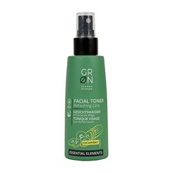 Grn shades of nature 30453 cosmética orgánica tonificante facial cuidado refrescante - pepino orgánico - para pieles normales y mixtas - tonificante y limpia la suciedad - vegano - 75 ml