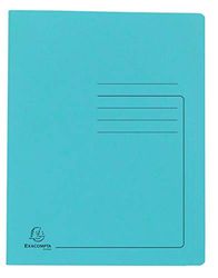 Exacompta Pressboard Flat Bar Files, A4 - Turkoois, Pack 25