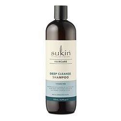 Sukin Deep Cleanse Shampoo, Lemon Scent, 500ML, Pack of 1