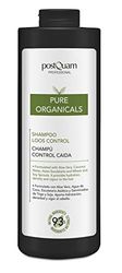 Postquam - Shampoing Antichute Organicals - Formule Naturelle Avec Aloe Vera, Eau De Coco Et Germe De Blé - Shampoing Sans Sulfates Ni Parabènes - Tous Types De Cheveux - 1 Litre
