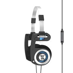 Koss Porta Pro Stereophones - auriculares porta ProWith Mic On-Ear prateado, preto