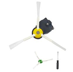 Vanclearidea Module Moteur Brosse latérale pour Roomba 500/600/700/800/900 i3 i7 e5 e6 e7 530 560 570 620 650 694 780 900 860 870 880 890 960 960 960 Série 80, Vide Pièces de Rechange pour Nettoyeur