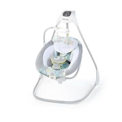 Ingenuity, Baloiço Everston, 2 posições de reclinação, 6 velocidades e 3 direções de balanço, 8 melodias de 3 sons de natureza e ruído branco, vibrações relaxantes