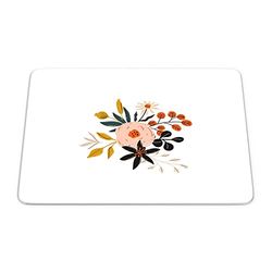 Bonamaison, Tapis de Souris Rectangle Imprimé Numériquement, Fond Antidérapant, pour Bureau et Maison, Taille: 22x18cm