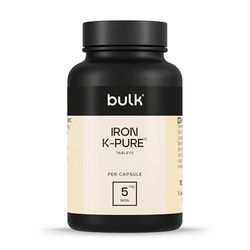 Bulk Ferro (K-Pure ) Capsule da, 20 mg, 90 Capsule, 90 porzioni