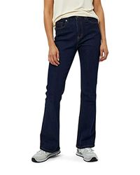 Peppercorn Linda High Waisted Denim para Mujer, Azul (9620 Dark Blue), 38