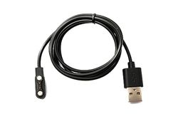 System-S Cavo USB 2.0 100 cm di ricarica per Realme TechLife DIZO Watch R, nero
