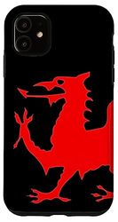 Coque pour iPhone 11 Drapeau du dragon gallois, drapeau du Pays de Galles, Angleterre