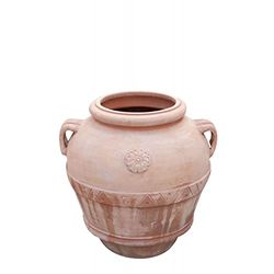 Biscottini Vasi terracotta grandi per piante 82x76x82 cm Made in Italy | Vaso grande da esterno artigianale