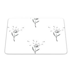 Bonamaison, Rectangle Pop Art Digital Printed Mouse Pad, Non-Slip Base, for Office and Home, Size: 22 x 18 cm