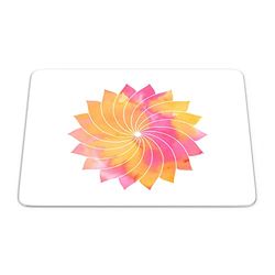 Bonamaison, Rectangle Pop Art Digital Printed Mouse Pad, Non-Slip Base, for Office and Home, Size: 22 x 18 cm