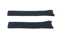 System-S Cinturino da 20 mm in silicone magnetico per Samsung Galaxy Watch 5 4 in nero, Nero, Eine Grösse