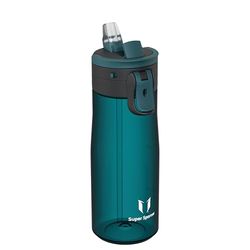 Sparrow Vattenflaska 750 ml - BPA-fri - TouchFlow Giftfri Tritanflaska - Ett-trycks Sugrörsflaska - Läckagesäker & Hållbar Dryckesflaska för Sport och Utomhusbruk