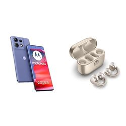 Moto Edge 50 Pro Luxe Lavender 12+512 and Moto buds loop w/crystals by Swarovski