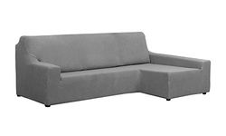 Martina Home Funda Chaise Longue Daytona Brazo Derecho Gris