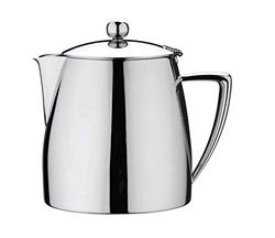 Café Stal 22985 Art Deco 18/10 rostfritt stål spegel polerad tekanna, 10 Ounce