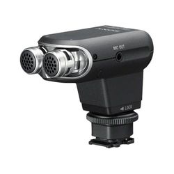 Sony ECM-XYST1M Stereomicrofoon voor camera's & camcorders met multi-interface accessoireschoen (120 graden geluid, microfoonuitgang, vlogging, geschikt voor o.a. A9, A7, A6000-serie, RX100-series)