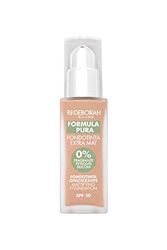 Deborah Extra matte formule Pura nr. 04 Apricot SPF20, zonder parabenen, met anti-sebo en antiglanzende werkzame stoffen voor extra matte afwerking en minimale poriën