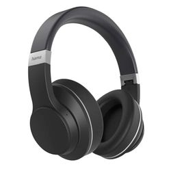 Hama "Passion Voyage Casque Bluetooth® sans Fil USB C - 18H d4Autonomie, Réduction Active du Bruit, Mode Transparence, Assistants Vocaux Siri & Google, Charge sans Fil, Etui Inclus - Noir