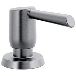 Delta RP100736AR Delta RP100736 Essa Distributeur de savon monté sur pont avec tête en métal