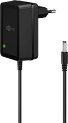 goobay 64975 universele voeding 12 V / 18 W 1,5 A stekkervoeding/nettransformator DC-stekker 5,5 mm x 2,1 mm voor tv-box, router, camcorder