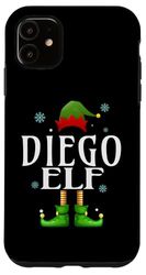 DIEGO Elf Xmas Funny Men's Family Matching Christmas DIEGO Case for iPhone 11