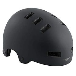 MET Helm M (56-59), volwassenen, uniseks, meerkleurig (zone zwart)