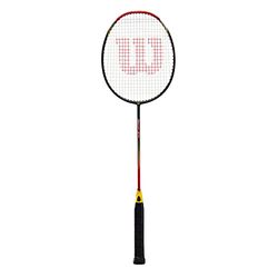 Wilson Racchetta da Badminton Recon 370, Bilanciamento in Testa, In Fibra di Carbonio
