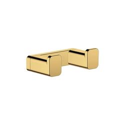 hansgrohe AddStoris Percha doble, bronce cepillado, 41755140