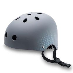 Cecotec Casque de Ville BrainGuard Urban Grey S-M, Taille S - M (56-58 cm), 420 Gram, Plus de Confort, Molette et Sangle de réglage, pour vélos et trottinettes électriques, Gris, Homologué.