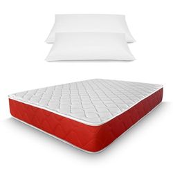amuéblate online Matelas viscoélastique réversible 135 x 190 cm, Anti-acariens, antibactérien et hypoallergénique