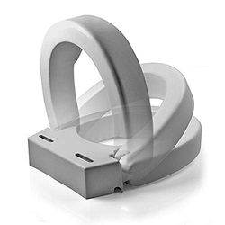 DMI Hinged Elevated Toilet Seat