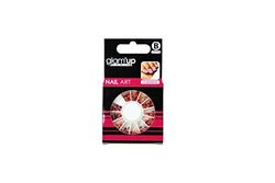 Glam'Up Paris - Roue Carrousel Nail Art - Décoration Ongles - Accessoires Manucure - Beauty Carrousel 3D - Boîte à Compartiments et Couvercle Rotatif - N°77-8 - Multicolore