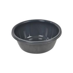 Homéa, Bassine Ronde Plastique 6L D32 x H13 cm Anthracite