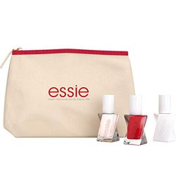 Essie - Trousse Gel Couture - 2 Vernis Gel Couture Grands Formats : Fairy Tailor (40), Rock the Runway (270) et 1 Top Coat Gel Couture