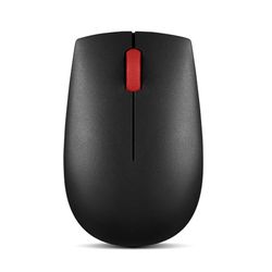 Lenovo Essential ratón Funk Óptico Negro 3 Botones 1000 dpi