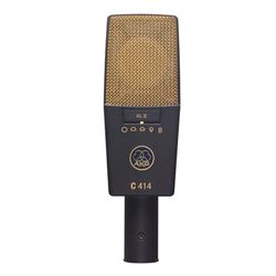 AKG C414 XLII Microphone électrostatique vocal Argenté