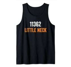 11362 Little Neck Codigo Postal Camiseta sin Mangas