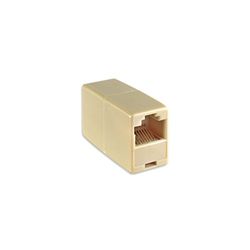 Vultech sn20701 - Adaptador para Cable (RJ-45, RJ-45, Marfil, Macho/Hembra)