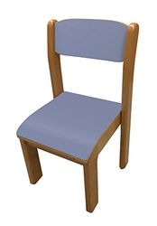 Mobeduc Bois-Chaise Enfant 31 x 28 cm, Talla 1 Haya y Azul Lavanda