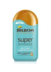 Bilboa, krem po posole Superbronze, formuła wzmocniona kompleksem HydraBronze i betakaroten, przedłuża opaleniznę i nawilża skórę, sprawdzone dermatologicznie - 200 ml